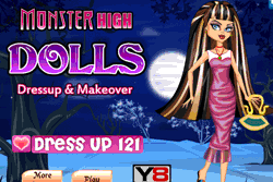 Monster High Dolls Dress Up Makeover