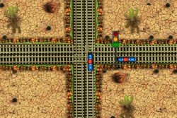 Железнодорожный перекрёсток