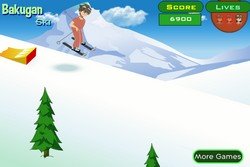 Бакуган на лыжах